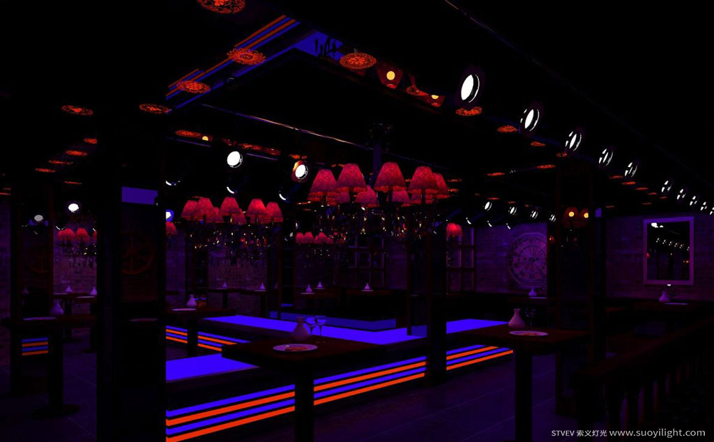 RussiaComprehensive Solution of Entertainment Lighting System in House Dj Club