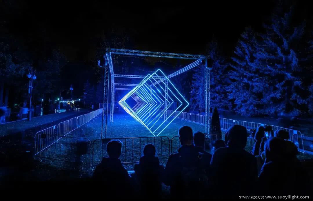 Russia奥斯坦基诺公园亮化