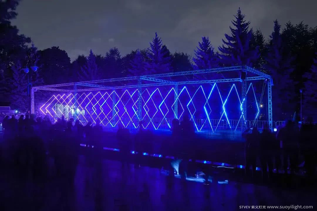 Russia奥斯坦基诺公园亮化