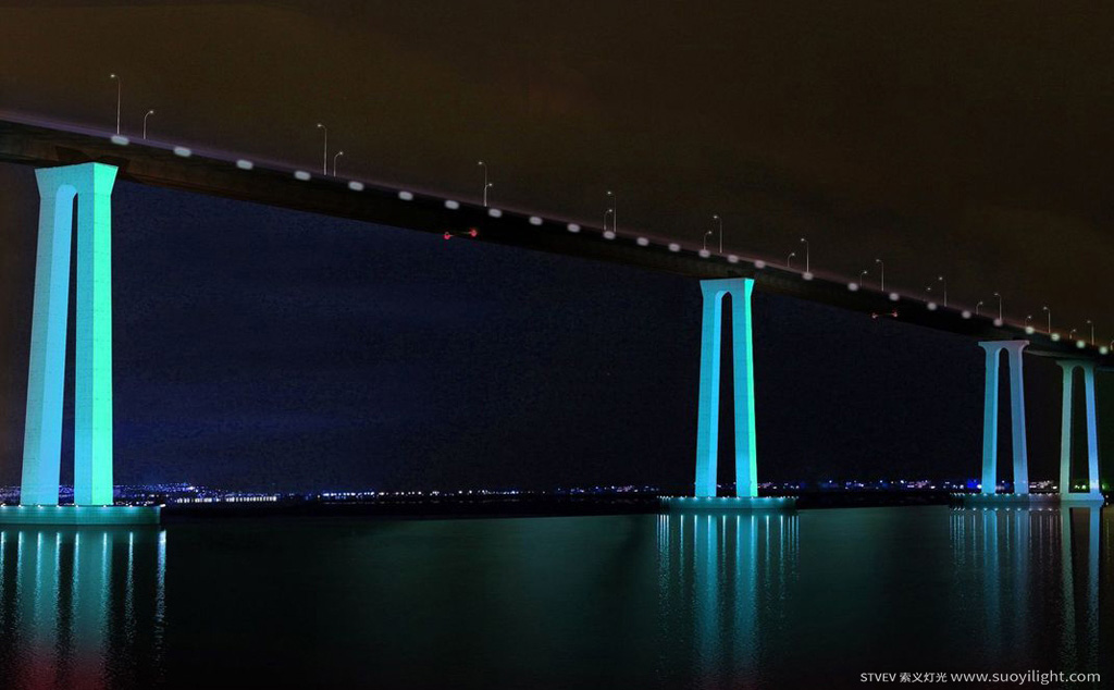 Russia浦阳开化江岸亮化方案